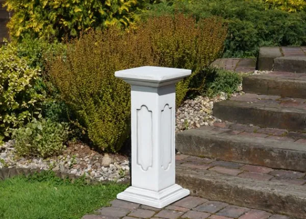 Gartendekoparadies Colonnes & Socles-Piédestal avec reliefs