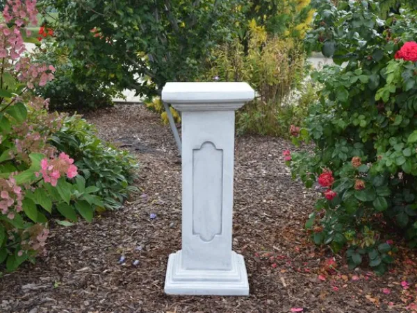 Gartendekoparadies Colonnes & Socles-Piédestal avec reliefs