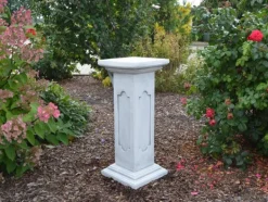 Gartendekoparadies Colonnes & Socles-Piédestal avec reliefs