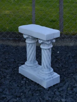 Gartendekoparadies Colonnes & Socles-Piédestal sur deux colonnes