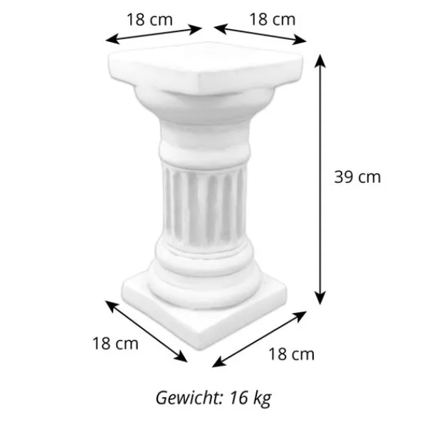 Gartendekoparadies Colonnes & Socles-pilier rond