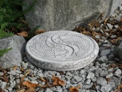 Gartendekoparadies Belle|Bouddhas-Plaque de marche impressionnante avec motif Koi