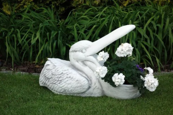 Gartendekoparadies Jardinières-Pélican comme bol à plantes