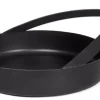Gartendekoparadies Bols À Feu & Poêles De Jardin-Poêle acier naturel 50cm avec poignée pour le foyer «BANDITO» et «MONTANA X»