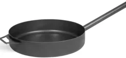 Gartendekoparadies Bols À Feu & Poêles De Jardin-Poêle acier naturel 50cm avec longue poignée