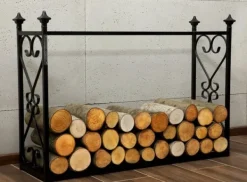 Gartendekoparadies Bols À Feu & Poêles De Jardin-Porte-bûches «ALDI»