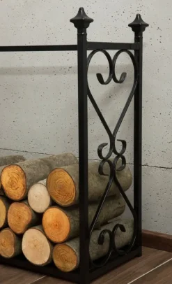 Gartendekoparadies Bols À Feu & Poêles De Jardin-Porte-bûches «ALDI»