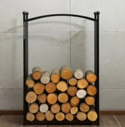 Gartendekoparadies Bols À Feu & Poêles De Jardin-Porte-bûches «CHERRY»