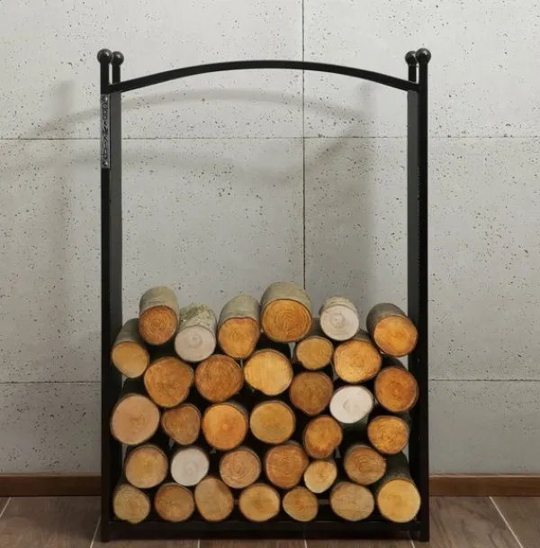 Gartendekoparadies Bols À Feu & Poêles De Jardin-Porte-bûches «CHERRY»