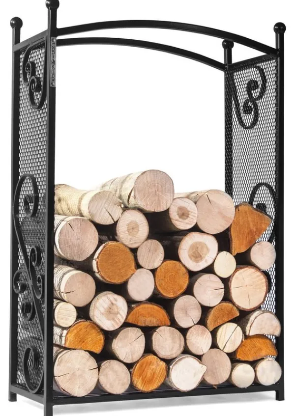 Gartendekoparadies Bols À Feu & Poêles De Jardin-Porte-bûches «CHERRY»
