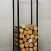 Gartendekoparadies Bols À Feu & Poêles De Jardin-Porte-bûches «CORNEL» 150x50x20 cm