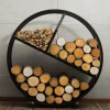 Gartendekoparadies Bols À Feu & Poêles De Jardin-Porte-bûches «DIEGO» 80cm