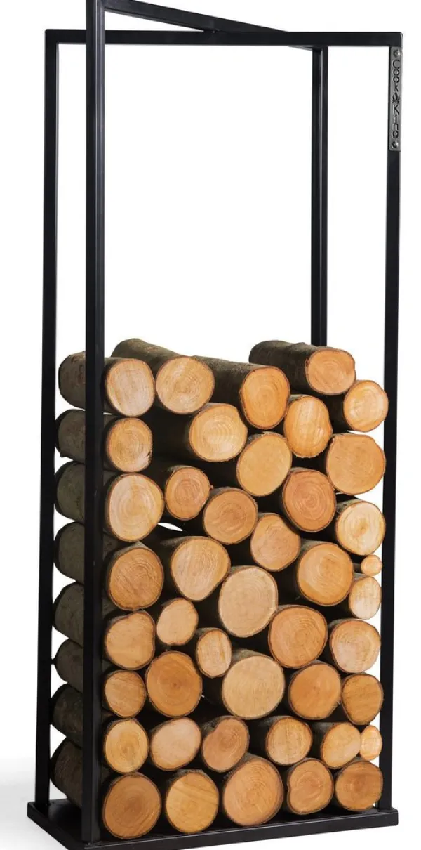 Gartendekoparadies Bols À Feu & Poêles De Jardin-Porte-bûches «LUIS»