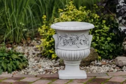 Gartendekoparadies Jardinières-Pot de fleur avec des raisins