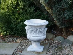 Gartendekoparadies Jardinières-Pot de fleur avec des raisins