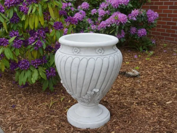 Gartendekoparadies Jardinières-Pot de fleur avec motif de feuilles