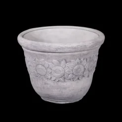 Gartendekoparadies Jardinières-Pot de fleurs XL avec motif tournesol