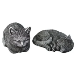 Gartendekoparadies Animaux-Prix ​​spécial : deux chats dans un ensemble antique