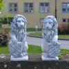 Gartendekoparadies Animaux-Prix ????spécial: Paire de Lions avec Bouclier