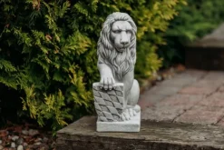 Gartendekoparadies Animaux-Prix ????spécial: Paire de Lions avec Bouclier