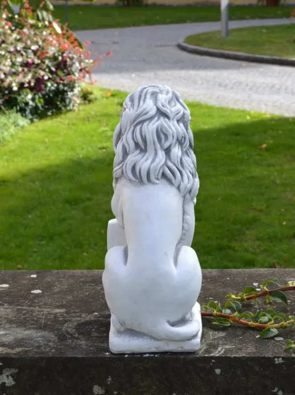 Gartendekoparadies Animaux-Prix ????spécial: Paire de Lions avec Bouclier