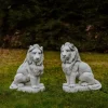 Gartendekoparadies Animaux-Prix ??spécial pour une paire de lions Max
