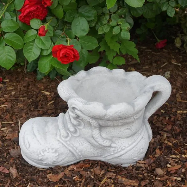 Gartendekoparadies Jardinières-Schuh sert de pot à herbes inhabituel