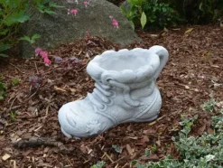 Gartendekoparadies Jardinières-Schuh sert de pot à herbes inhabituel