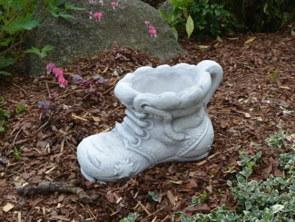 Gartendekoparadies Jardinières-Schuh sert de pot à herbes inhabituel