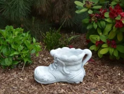 Gartendekoparadies Jardinières-Schuh sert de pot à herbes inhabituel