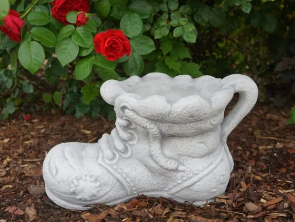 Gartendekoparadies Jardinières-Schuh sert de pot à herbes inhabituel