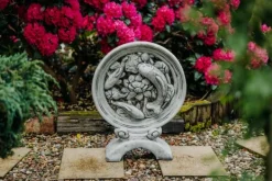 Gartendekoparadies Belle|Animaux-Sculpture Koi avec trois poissons