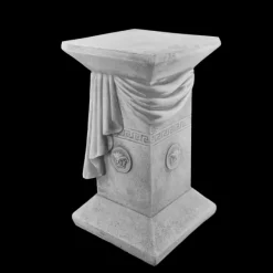 Gartendekoparadies Colonnes & Socles-Socle 32 x 32 cm avec designer motif