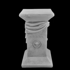 Gartendekoparadies Colonnes & Socles-Socle 32 x 32 cm avec designer motif