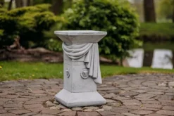 Gartendekoparadies Colonnes & Socles-Socle 32 x 32 cm avec designer motif
