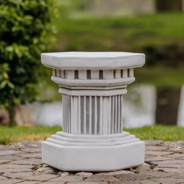 Gartendekoparadies Colonnes & Socles-Socle hexagonal