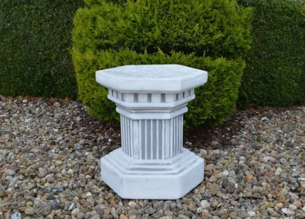 Gartendekoparadies Colonnes & Socles-Socle hexagonal