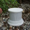 Gartendekoparadies Colonnes & Socles-Socle élégant à cannelures