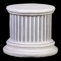 Gartendekoparadies Colonnes & Socles-Socle élégant à cannelures