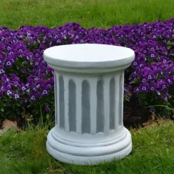 Gartendekoparadies Colonnes & Socles-Socle rond