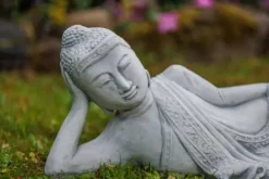 Gartendekoparadies Bouddhas-Statue couchée du Bouddha