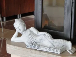 Gartendekoparadies Bouddhas-Statue couchée du Bouddha