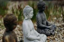 Gartendekoparadies Bouddhas-Statue de Bouddha assis