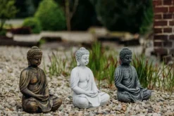 Gartendekoparadies Bouddhas-Statue de Bouddha assis