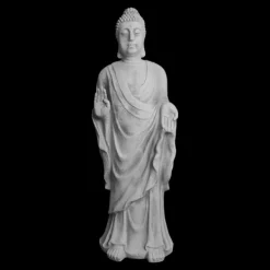 Gartendekoparadies Bouddhas-Statue de Bouddha avec un geste typique de la main