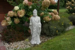 Gartendekoparadies Bouddhas-Statue de Bouddha avec un geste typique de la main