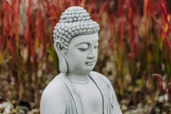 Gartendekoparadies Bouddhas-Statue de Bouddha d'un gardien de temple