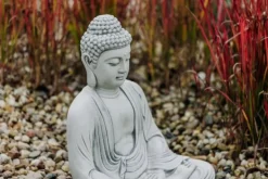 Gartendekoparadies Bouddhas-Statue de Bouddha d'un gardien de temple