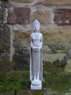 Gartendekoparadies Bouddhas-Statue de Bouddha mince