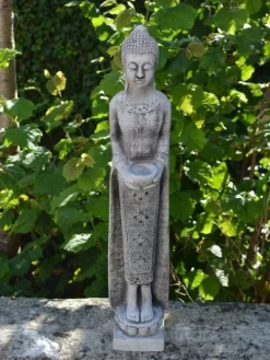 Gartendekoparadies Bouddhas-Statue de Bouddha mince